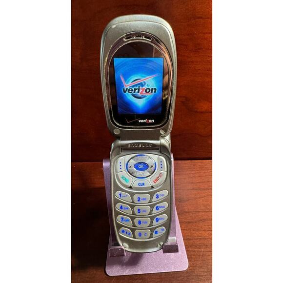 Samsung Flip Phone SCH-A670 Verizon Get It Now Camera Phone W/Box & Accessories - Picture 6 of 11